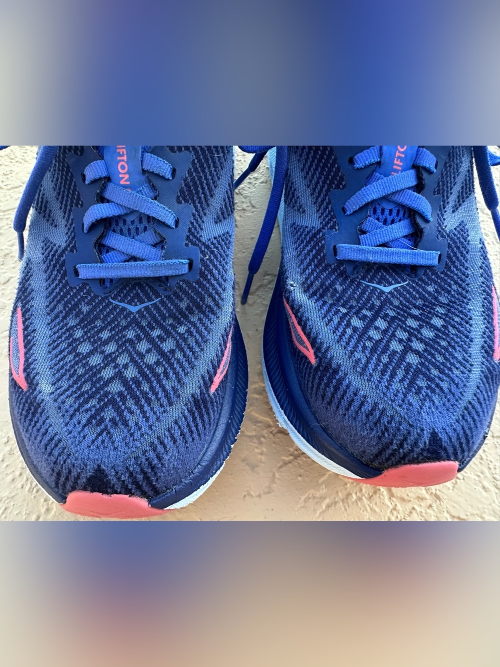 Hoka One One Clifton 9 Bellwether Blue Running Shoes Women’s Size 6.5 Clean - Picture 6 of 15